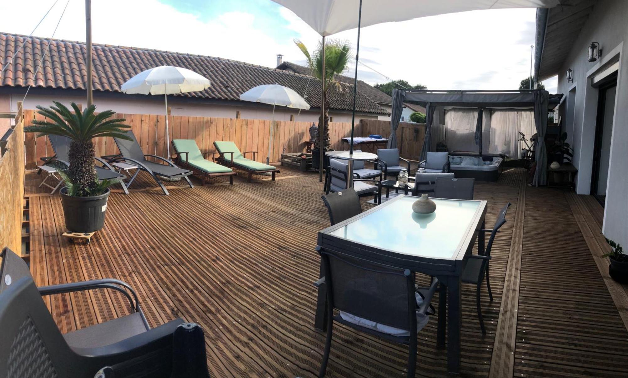 "Les Logis D'Argent" Chambre D'Hote Avec Wc, Sdb, Tv, Wifi, Option Petit Dejeuner , Parking Mimizan-Plage Dış mekan fotoğraf